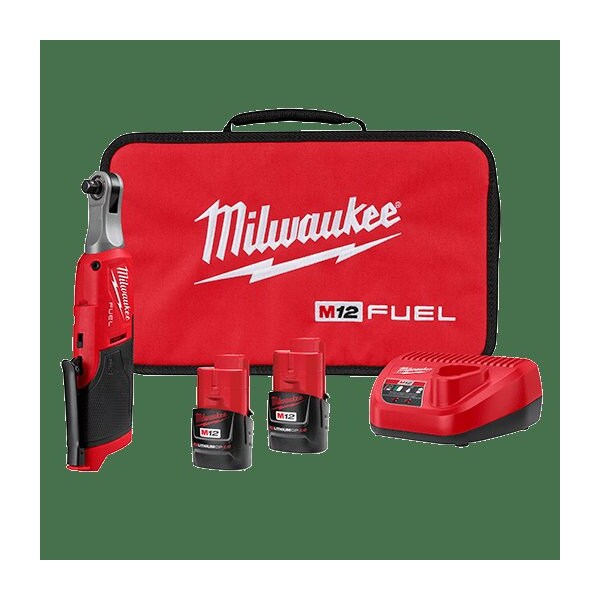 Milwaukee Tool M12 FUEL 3/8" HIGH SPEED RATCHET KIT ML2567-22 - main